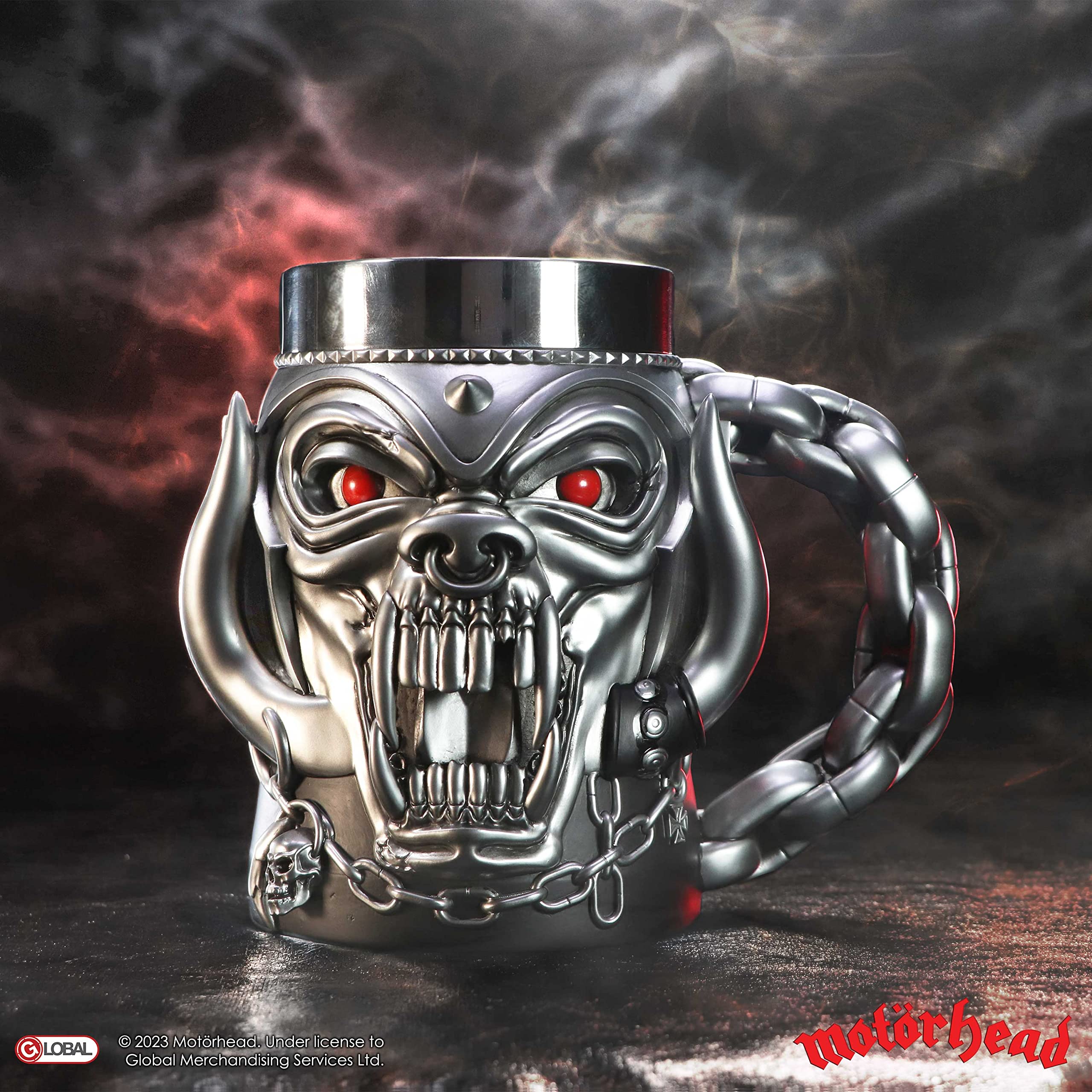 Nemesis Now Motorhead Warpig Tankard 15.5cm, Resin, Officially